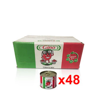 Gino Tomato Tin (210g) carton