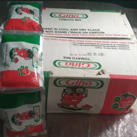 Gino tomato paste carton