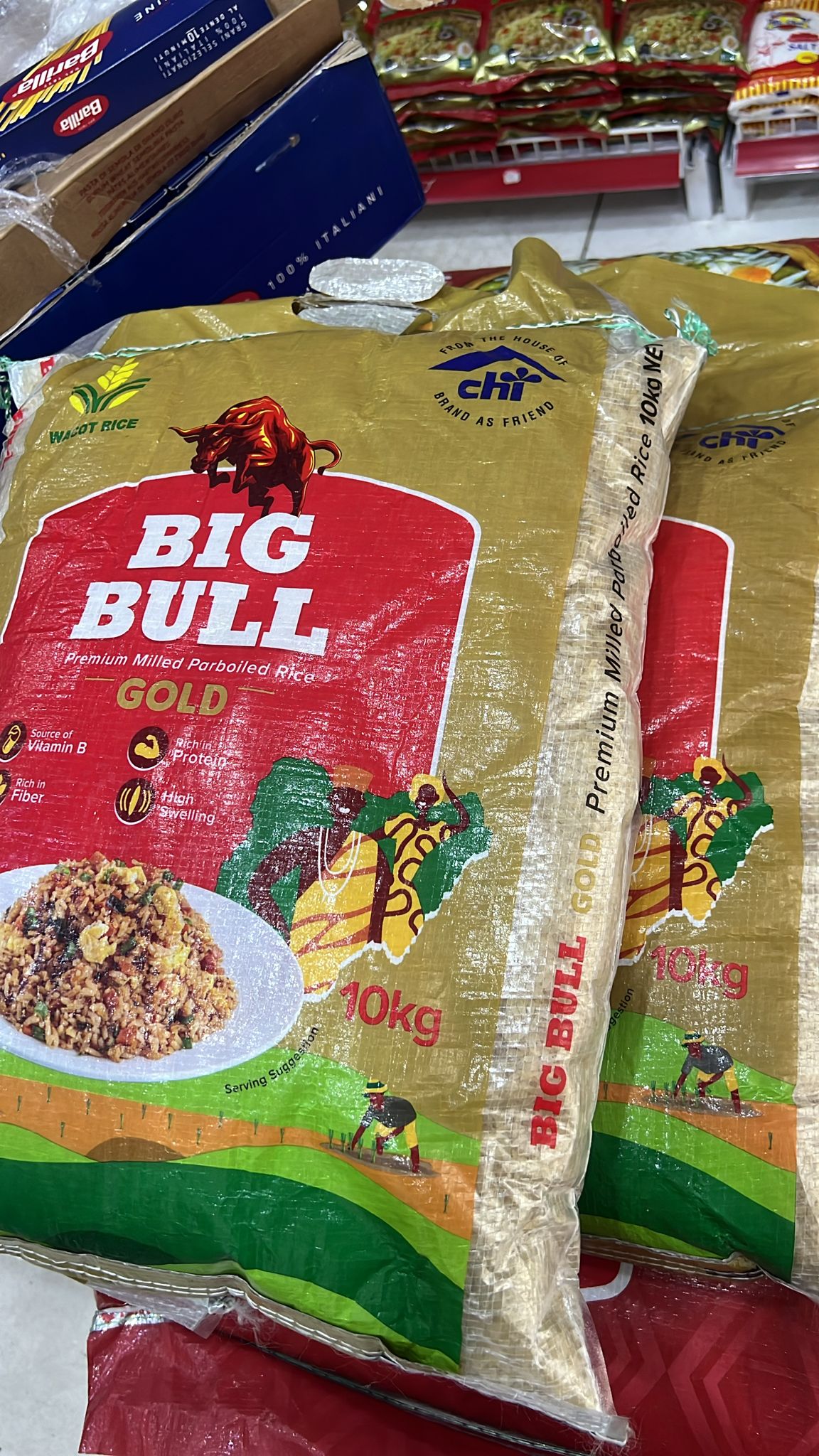 Big Bull Rice 2.25KG, 5KG & 10KG