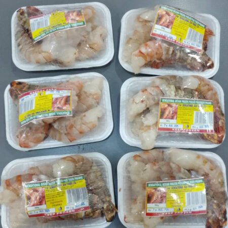 CLEANED JUMBO PRAWNS 500G