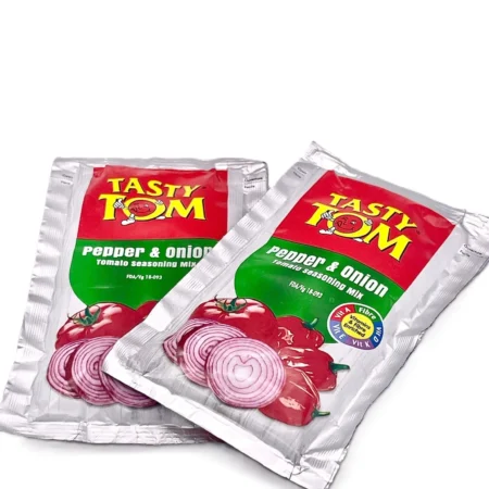 Tasty Tom Pepper & Onion Tomatoes