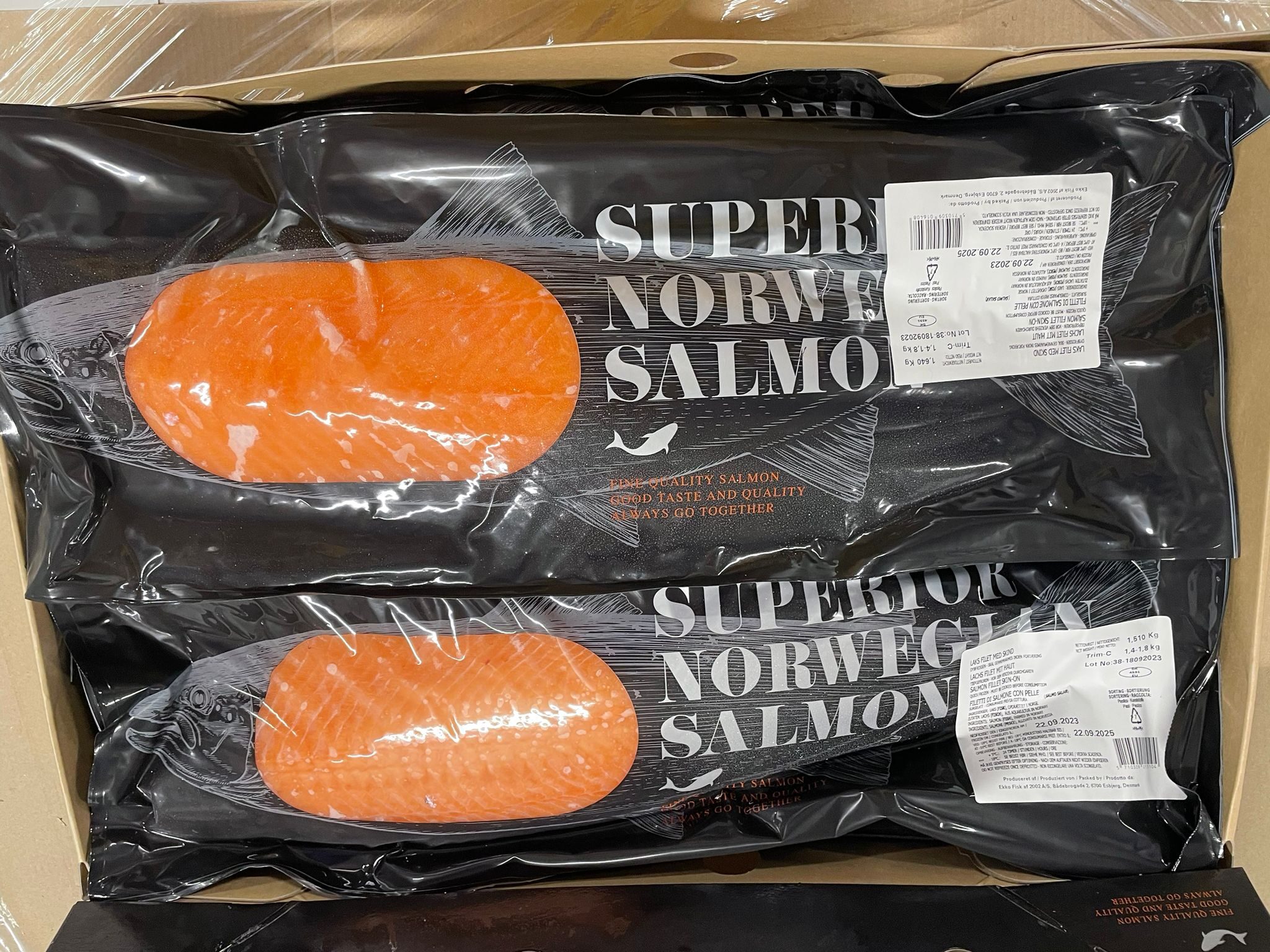 Superior Norwegian Salmon Fish 1KG